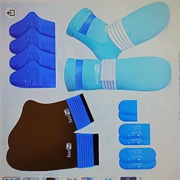 SuzziPad Bath & Body Suzzipad Cold Therapy Socks Gloves Chemotherapy Neuropathy Pain Unisex